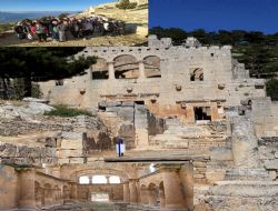 Mut Alahan Manast�r� yerli ve yabanc� turistlerin ilgi noktas� oldu